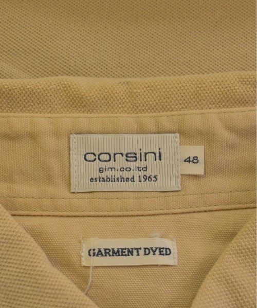 corsini（コルシーニ）ポロシャツ ベージュ サイズ:48(L位) メンズ/2200510300012