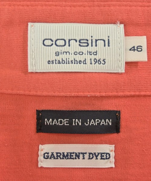 corsini（コルシーニ）ポロシャツ オレンジ サイズ:46(M位) メンズ/2200659938114