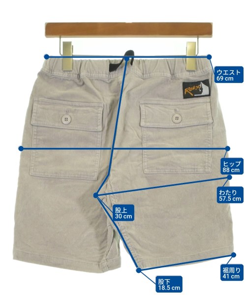 ROKX（ロックス）ショートパンツ グレー サイズ:S メンズ/2200622703121