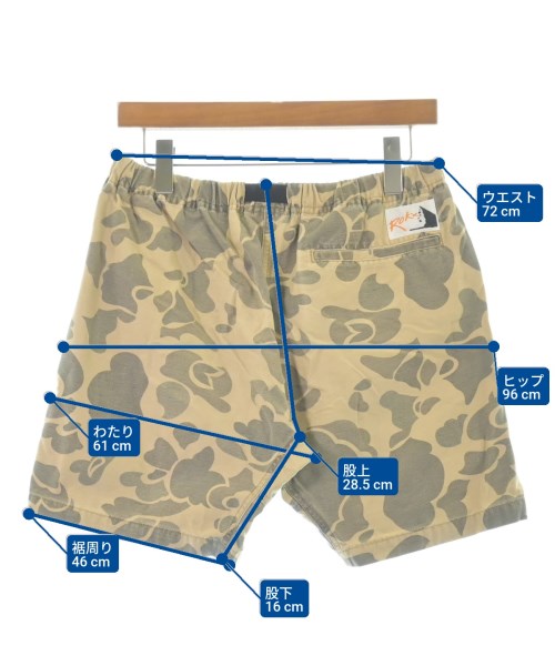 ROKX（ロックス）ショートパンツ ベージュ サイズ:M メンズ/2200663164011