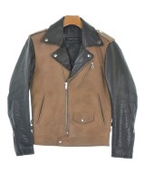 MAIN VEIN（メインベイン）ライダース 茶 サイズ:0(XS位) メンズ/2200672947049