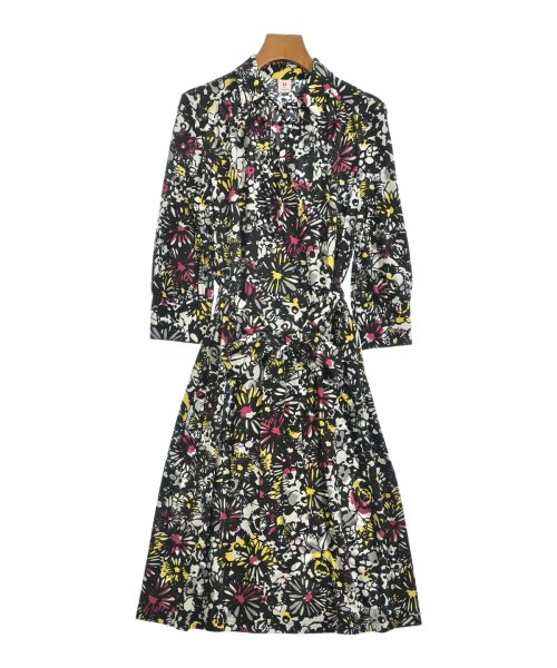 U by ungaro(ユーバイウンガロ)ワンピース 黒 サイズ:38(S位)/2200669793017