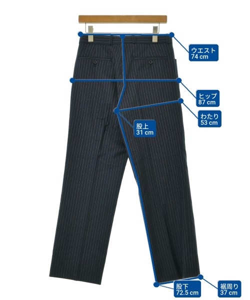 quattrocchi（クアトロッキ）スラックス 紺 サイズ:46(M位) メンズ/2200663262038