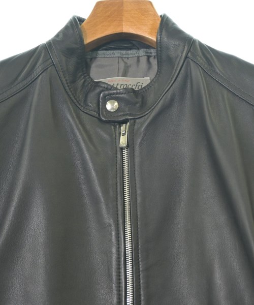 quattrocchi（クアトロッキ）ライダース 黒 サイズ:46(M位) メンズ/2200667478022