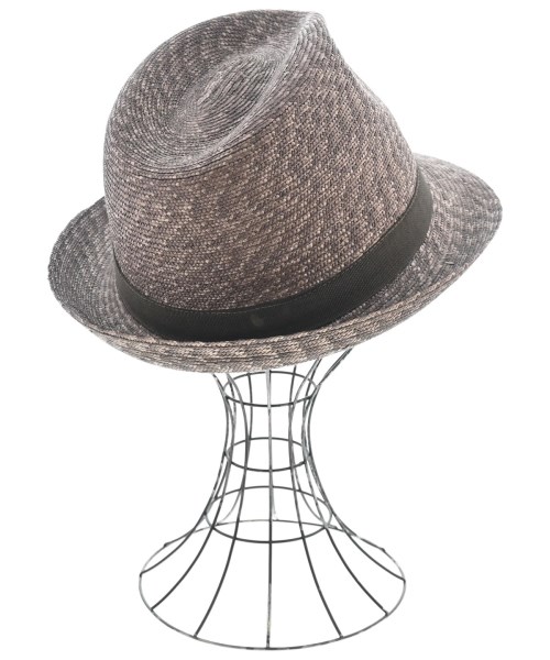 quattrocchi（クアトロッキ）ハット 茶 サイズ:59cm メンズ/2200668758178