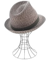 quattrocchi（クアトロッキ）ハット 茶 サイズ:59cm メンズ/2200668758178