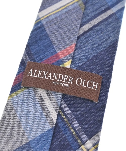 ALEXANDER OLCH（アレキサンダーオルチ）ネクタイ 青 サイズ:- メンズ/2200711840027