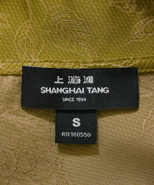 SHANGHAI TANG（シャンハイ　タン）カジュアルシャツ ゴールド サイズ:S レディース/2200649689064