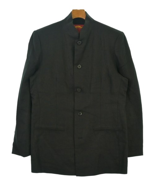 SHANGHAI TANG(シャンハイ　タン)カジュアルジャケット 黒 サイズ:40(XL位)/2200650536029