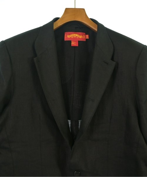 SHANGHAI TANG（シャンハイ　タン）カジュアルジャケット 黒 サイズ:40(XL位) メンズ/2200650536029