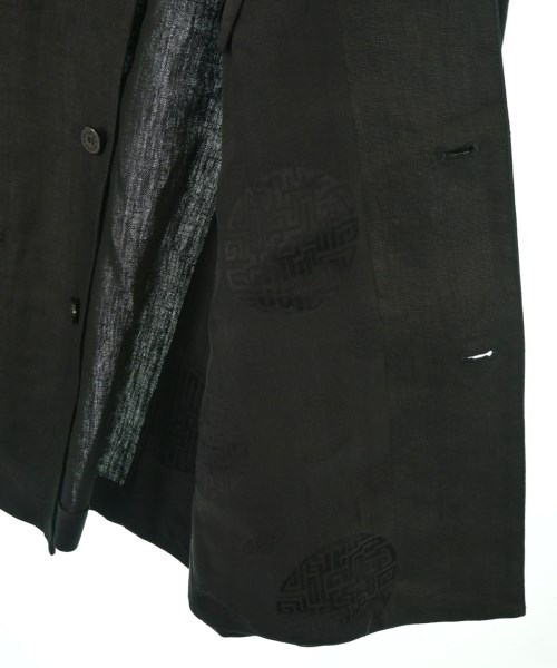 SHANGHAI TANG（シャンハイ　タン）カジュアルジャケット 黒 サイズ:40(XL位) メンズ/2200650536029