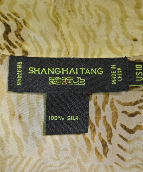 SHANGHAI TANG（シャンハイ　タン）カジュアルシャツ ベージュ サイズ:10(XL位) レディース/2200677774053