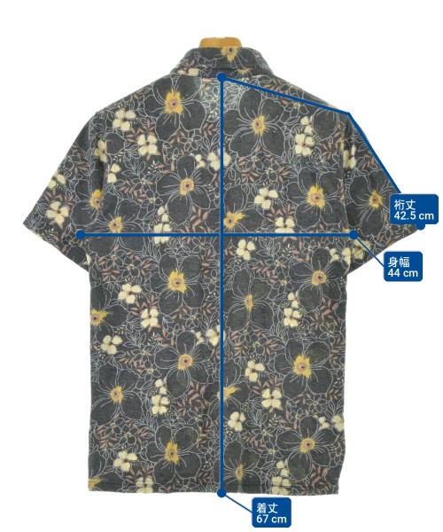 UNIVERSAL STYLE WEAR（ユニバーサルスタイルウェア）ポロシャツ 紺 サイズ:38(S位) メンズ/2200715307052