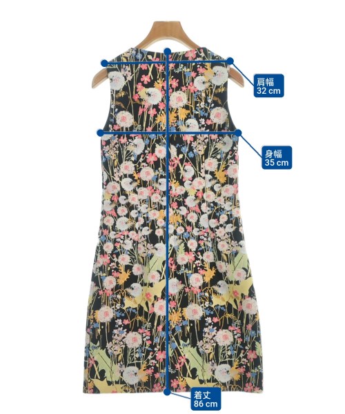 PETER PILOTTO（ピーターピロット）ワンピース 黒 サイズ:38(S位) レディース/2200684664019