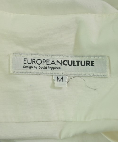 EUROPEAN CULTURE（ヨーロピアンカルチャー）ブラウス 白 サイズ:M レディース/2200720266108