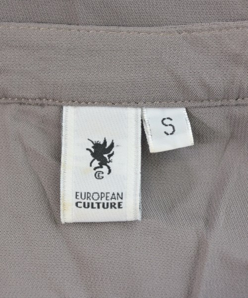 EUROPEAN CULTURE（ヨーロピアンカルチャー）ワンピース グレー サイズ:S レディース/2200687313174