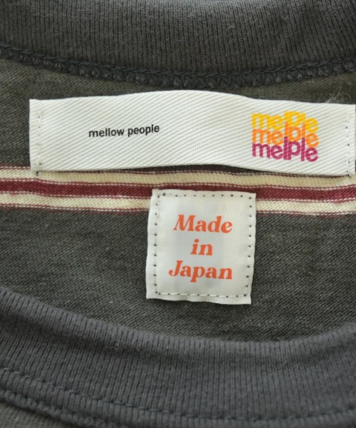 mellow people（メローピープル）Tシャツ・カットソー カーキ サイズ:L メンズ/2200686156055