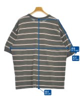 mellow people（メローピープル）Tシャツ・カットソー カーキ サイズ:L メンズ/2200686156055