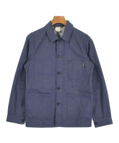 LE LABOUREUR(ルラブルール)カバーオール 紺 サイズ:36(XS位)/2200683766028