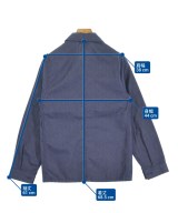 LE LABOUREUR（ルラブルール）カバーオール 紺 サイズ:36(XS位) メンズ/2200683766028