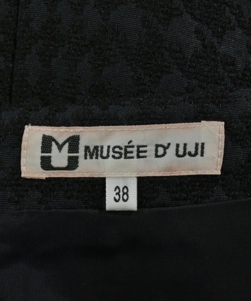 2e MUSEE D'UJI（ドゥーズィーエムミューゼドゥウジ）ひざ丈スカート 黒 サイズ:38(S位) レディース/2200636110113