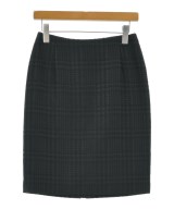 2e MUSEE D'UJI（ドゥーズィーエムミューゼドゥウジ）ひざ丈スカート 黒 サイズ:38(S位) レディース/2200636110113