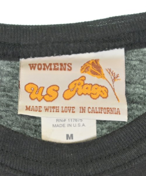 US RAGS（ユーエスラグス）Tシャツ・カットソー 黒 サイズ:M レディース/2200711064034