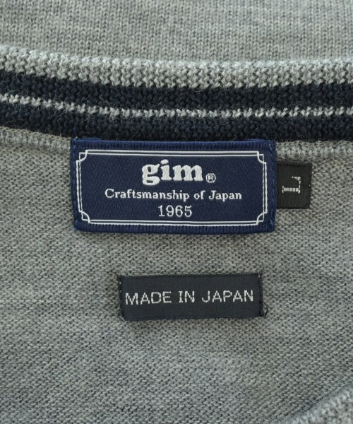 gim（ジム）ニット・セーター グレー サイズ:L メンズ/2200660066035