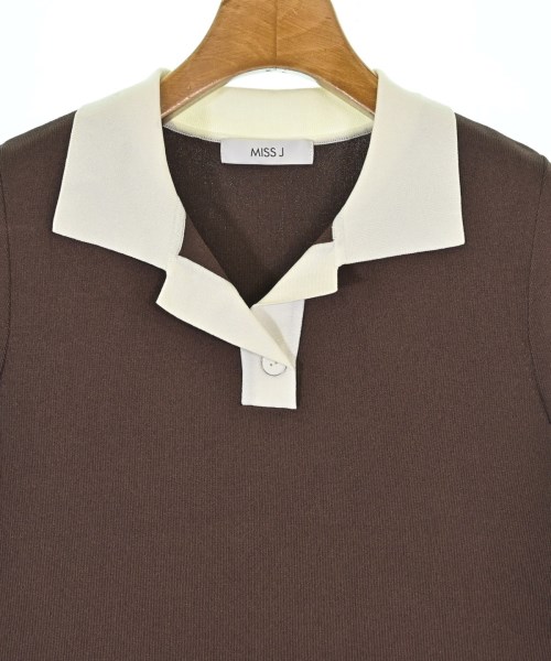 MISS J （ミスジェイ）ワンピース 茶 サイズ:38(S位) レディース/2200629376076