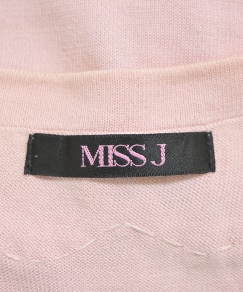 MISS J （ミスジェイ）カーディガン ピンク サイズ:40(M位) レディース/2200723786016