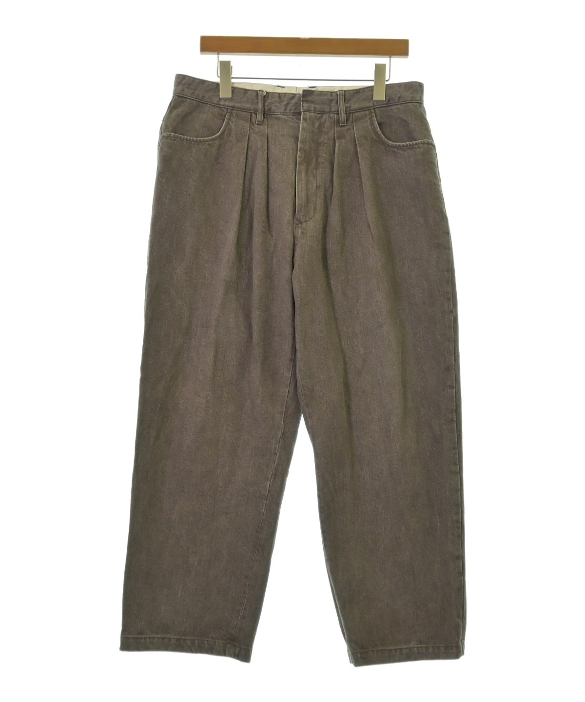 FARAH（ファーラー）デニムパンツ 茶 サイズ:34(XL位) メンズ