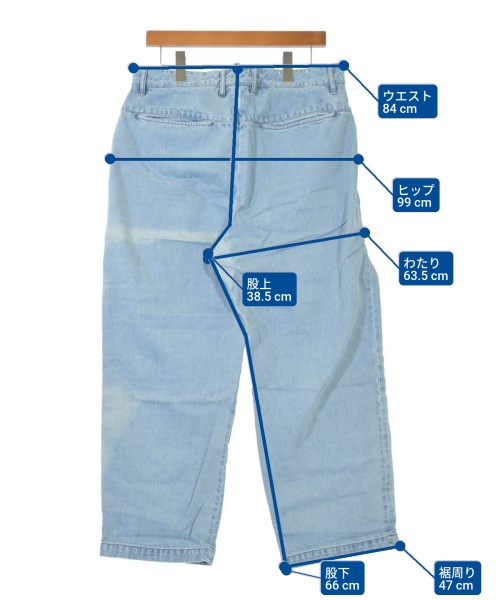 FARAH（ファーラー）デニムパンツ 青 サイズ:34(XL位) メンズ/2200608018416