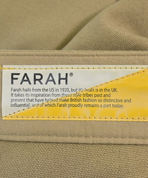 FARAH（ファーラー）スラックス ベージュ サイズ:M メンズ/2200712167093