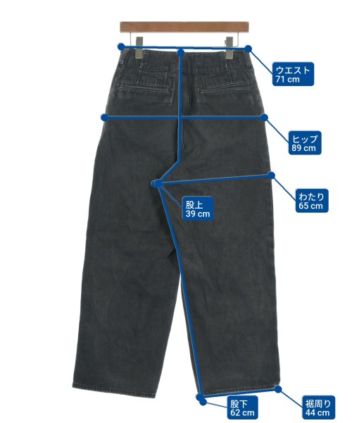 ADAM ET ROPE（アダムエロペ）スラックス 黒 サイズ:S メンズ/2200638140040