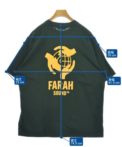 FARAH（ファーラー）Tシャツ・カットソー 緑 サイズ:L メンズ/2200721214429