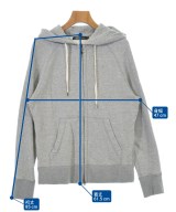 JET LOS ANGELES（ジェットロサンゼルス）パーカー グレー サイズ:4(XL位) レディース/2200614850031