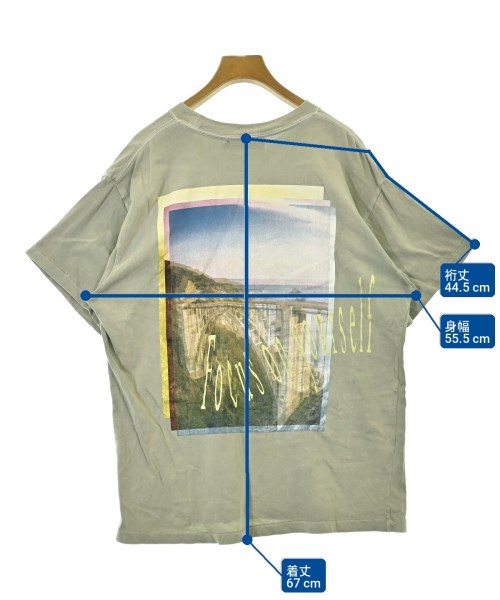 JET LOS ANGELES（ジェットロサンゼルス）Tシャツ・カットソー 緑 サイズ:4(XL位) レディース/2200713092059
