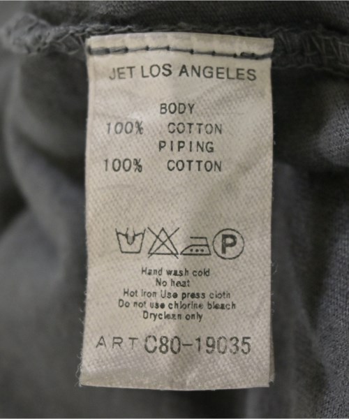 JET LOS ANGELES（ジェットロサンゼルス）Tシャツ・カットソー グレー サイズ:4(XL位) レディース/2200706944068