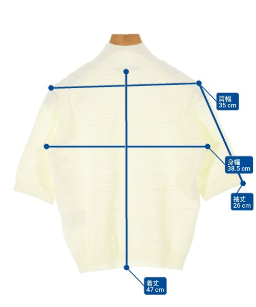 gaudi（ガウディー）ニット・セーター 黄 サイズ:XS レディース/2200611391070