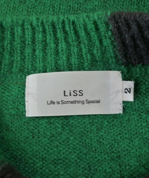 LISS（リス）ニット・セーター 緑 サイズ:2(M位) レディース/2200643136212