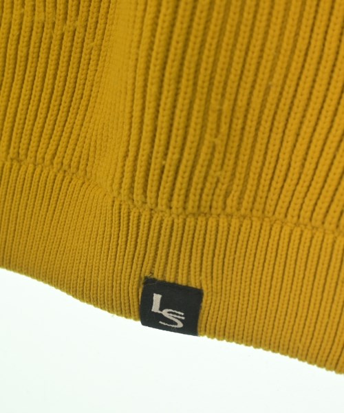 LISS（リス）ニット・セーター 黄 サイズ:1(S位) メンズ/2200613143011