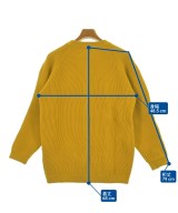 LISS（リス）ニット・セーター 黄 サイズ:1(S位) メンズ/2200613143011