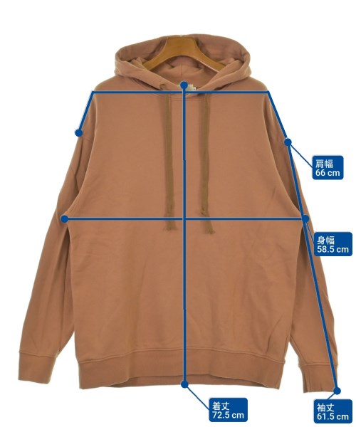 LISS（リス）パーカー オレンジ サイズ:1(S位) メンズ/2200613143394