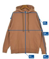 LISS（リス）パーカー オレンジ サイズ:1(S位) メンズ/2200613143394