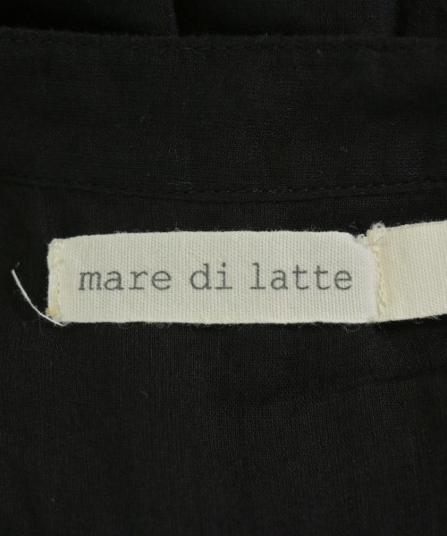 mare di latte（マレディラテ）ワンピース 黒 サイズ:F レディース/2200721913049