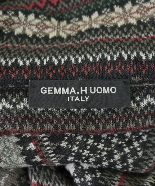 GEMMA.H UOMO（ジャンマアッカウォモ）カーディガン 黒 サイズ:M メンズ/2200705687133