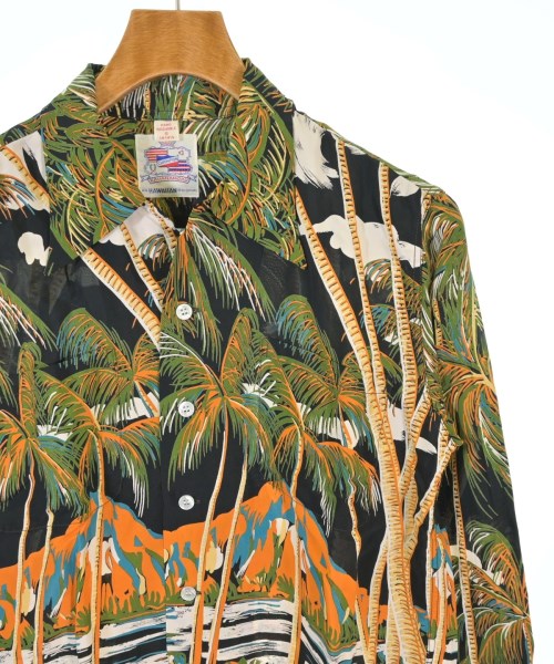 Kahanamoku（カハナモク）カジュアルシャツ 黒 サイズ:S メンズ/2200670758074