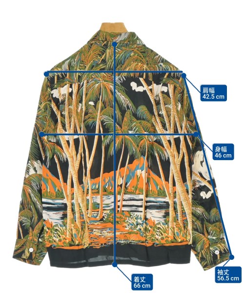 Kahanamoku（カハナモク）カジュアルシャツ 黒 サイズ:S メンズ/2200670758074