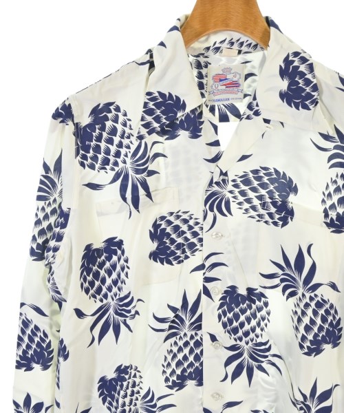 Kahanamoku（カハナモク）カジュアルシャツ 白 サイズ:S メンズ/2200670758081