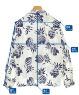 Kahanamoku（カハナモク）カジュアルシャツ 白 サイズ:S メンズ/2200670758081